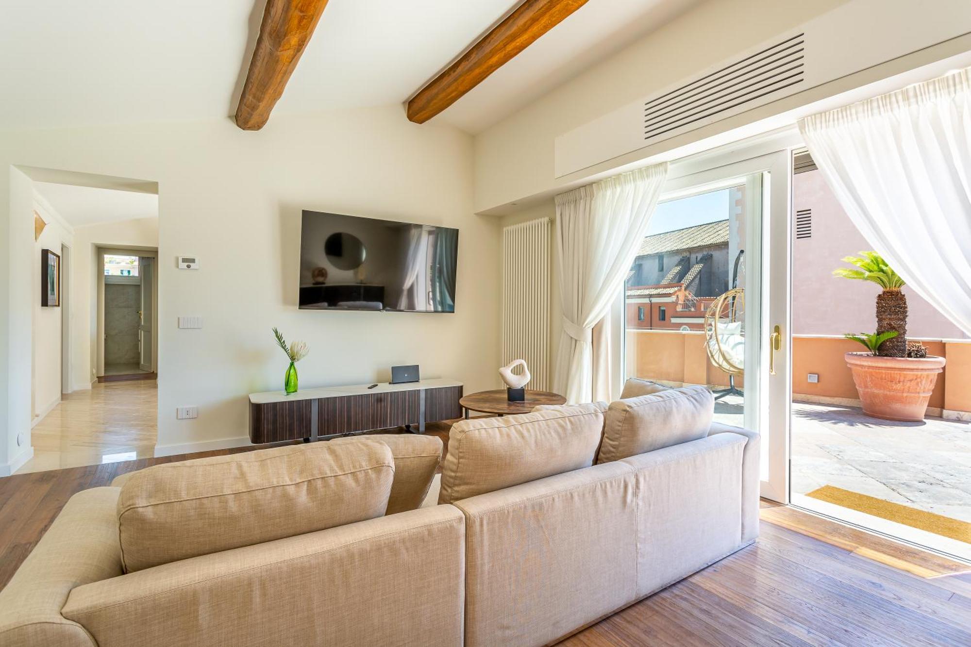 Apartment Iflat Luxury Penthouse Near Trevi Fountain *